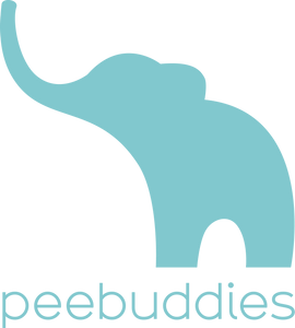 Peebuddies logo best baby diaper changing accessory for baby boys to stop them from peeing on you